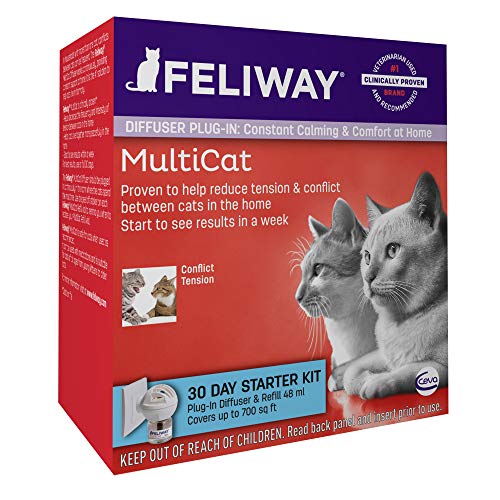 FELIWAY CEVA Animal Health MultiCat Kit de Inicio para Gatos (48 ml difusor y Vial)