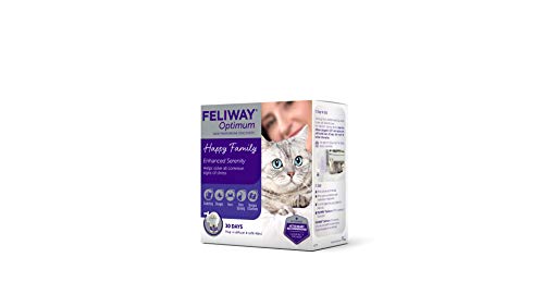 FELIWAY Optimum - Kit de iniciación y Recambio para difusor (0,162 kg)