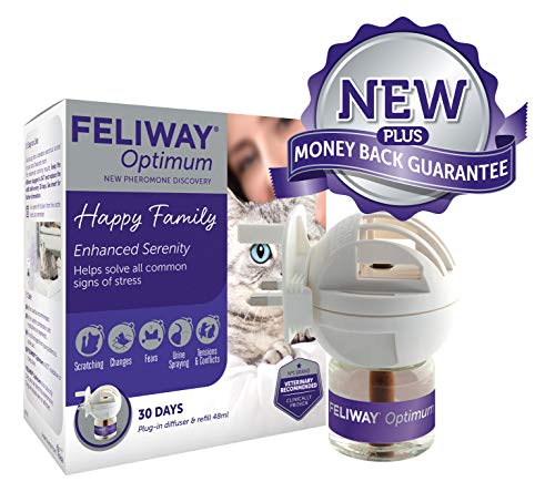 FELIWAY Optimum - Kit de iniciación y Recambio para difusor (0,162 kg)