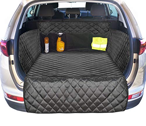 Ferocity Funda para Mascotas Coche Funda para Maletero de Coche Universal Impermeable Alfombra de Asiento Coche Perro Protector Boot Cover Quilted [115]