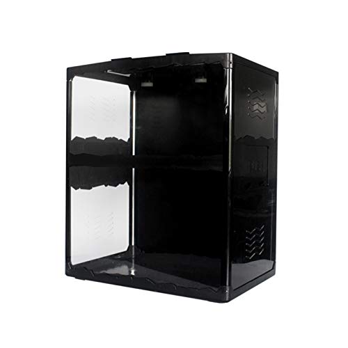 Fish tank water tank accessories Caja de reptil plegable Acrílico Montaje de vidrio templado de acrílico PET lagarto camaleón tortuga transpirable hierro neta grande espacio paisaje nuevo