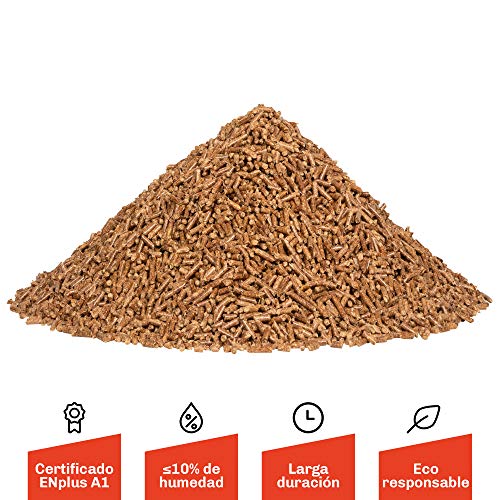 FlashPrix pellet para estufa 15kg x 3 sacos, de madera reciclada y biomasa, para lecho de conejos, gatos y más mascotas