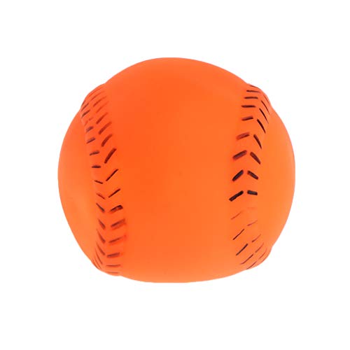 FUNCOCO Bola de mordida, Pelota de Entrenamiento para Mascotas, béisbol de Goma, interactiva, Divertida mordedura, Juguetes para Masticar, Gato, Gatito, Perro, Productos para Cachorros