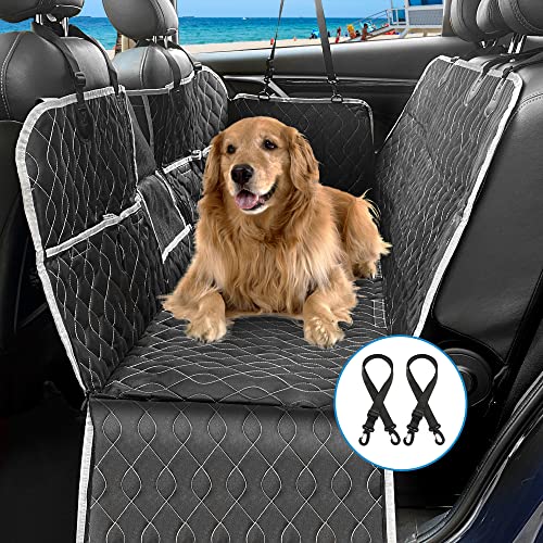 Funda Para Mascotas, ARTAND, 2022 Actualizado Funda Coche Perro, 100% Impermeable & Antideslizante para Perros con Solapas Laterales, Ventana Visual, 213x149cm