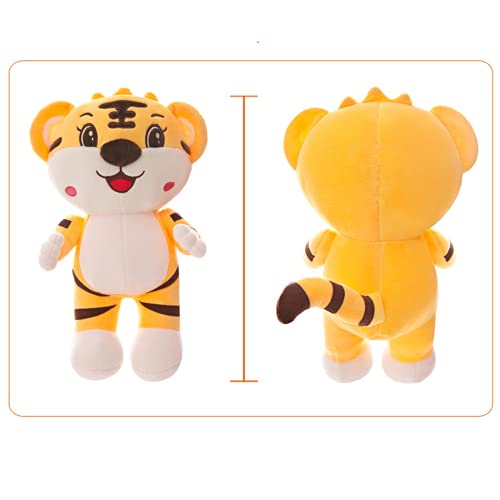 GBBNWFOL Muñeca de Peluche Tigre Suave Almohada de pie para la Siesta para Dormir a su Novia 35cm