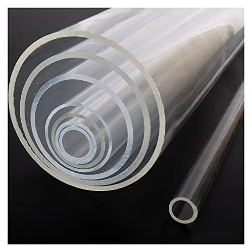 GBNHGYP G 2 Unids/Lote OD 16~110mm 50 Cm Manguera Transparente De Largo, Accesorios De Tubería Acrílico Transparente For El Tanque De Pescado del Acuario (Color : 2pcs 25mm)