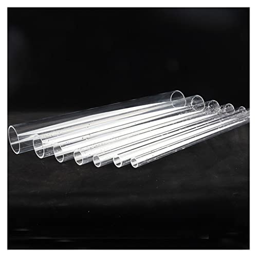 GBNHGYP G 3 PCS 25 / 50cm Largos 16-50 Mm Diámetro Exterior Tubería De Acrílico Transparente, Tubo De Drenaje For Accesorios De Acuario del Tanque De Peces (Color : 20mm, Size : 3PCS 50cm)