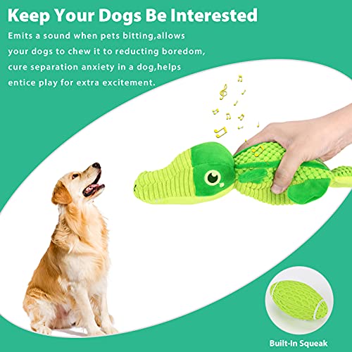 G.C Juguetes para Perros Grandes Cachorros, Peluche para Perros con Sonido Juguete Interactivo Perro Resistentes Cepillo de Dientes Para Mascotas de Pequeños Medianos