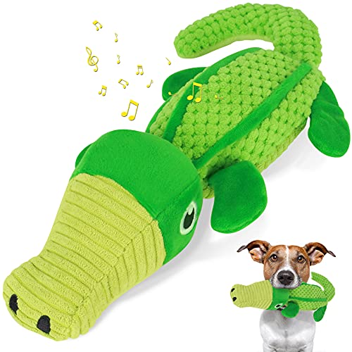 G.C Juguetes para Perros Grandes Cachorros, Peluche para Perros con Sonido Juguete Interactivo Perro Resistentes Cepillo de Dientes Para Mascotas de Pequeños Medianos