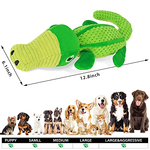 G.C Juguetes para Perros Grandes Cachorros, Peluche para Perros con Sonido Juguete Interactivo Perro Resistentes Cepillo de Dientes Para Mascotas de Pequeños Medianos