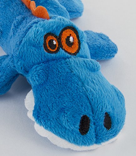 GoDog - Juguete de Peluche para Perro, Color Azul, 0,04 kg