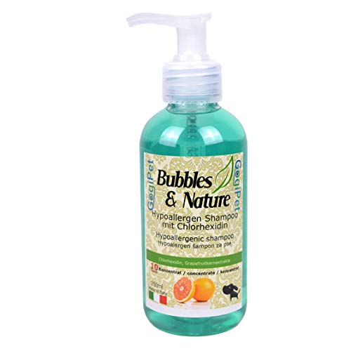 GogiPet Bubbles & Nature Super - Champú blanco para pelo blanco