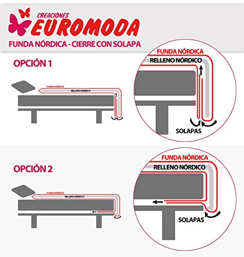 HACIENDO EL INDIO PANZUP by Funda nórdica Perros 2 Cama 90