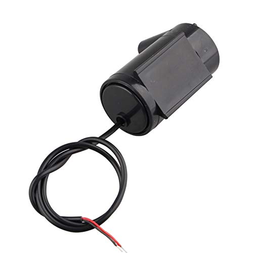 HALJIA Bomba de agua DC Motor Horizontal Mini Micro Ultra Silenciosa Bomba de Motor de Agua Sumergible sin Escobillas DC3-5V 1.2-1.6L/Min de Bajo Ruido para Acuario Acuario Negro