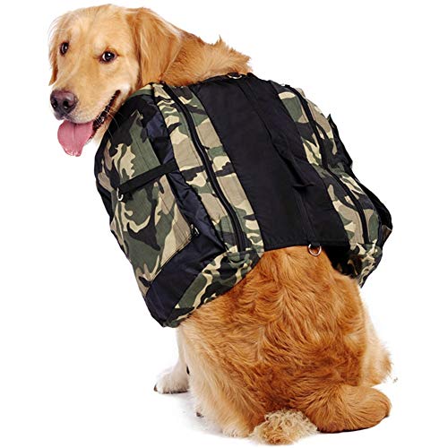 hanbby Bolso para Perro Mochila para Perros Los Perros la Mochila Perro Mochila Perro Accesorios para Camping Bolsa de Mascota para Perro L