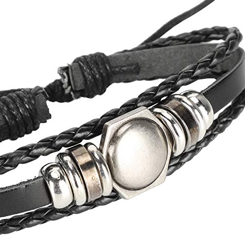 HAOX Pulsera, muñequera, Ajustable Resistente al Desgaste Cómodo para Amigos Familia