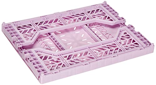 HAY Colour Crate M - Caja de Transporte (14,5 x 30 x 40 cm), Color Morado