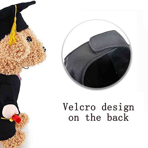 HealHeatersⓇ Disfraz de doctorado para mascotas, ropa de perro de moda para Pascua, Año Nuevo, Navidad, Halloween, traje divertido, cosplay, regalo, juguete, transformación, ropa linda con sombrero