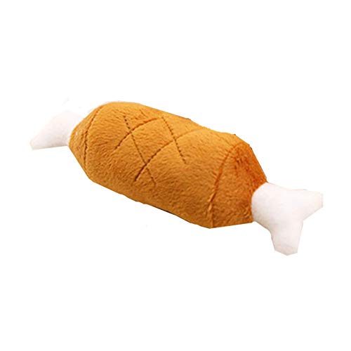 HEELPPO Juguetes para Perros Juguetes para Masticar Animales De Peluche Hueso De Pierna De Pollo Animales De Peluche Juguetes Indestructibles Accesorios De Juguete para Mascotas