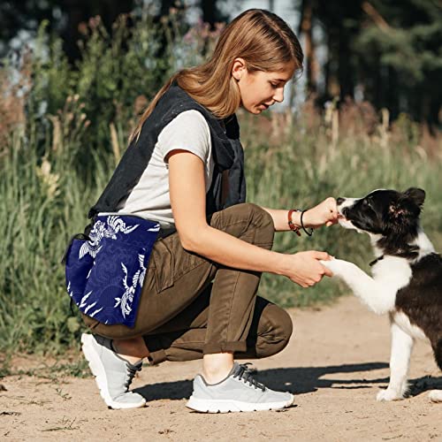 Herramientas de jardinería Bolsas de cinturón ajustable Bolsa de cintura Bolsa colgante Portátil Perros Bolsa de caminar Oriental Phoenix