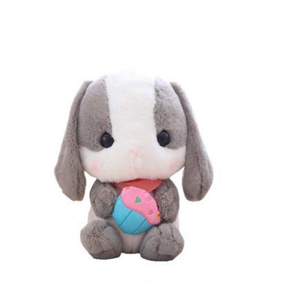 HLJZK Lop Rabbit Hand Bag Doll Doll Girl Rogue Rabbit Doll Child Cute Doll Regalo de cumpleaños Peluche 45Cm