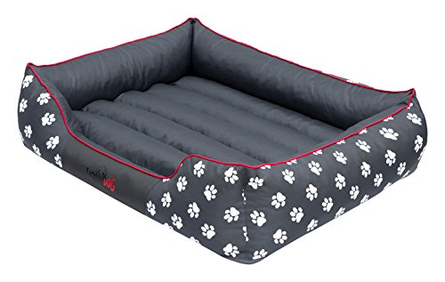 Hobbydog Cordura Prestige Cama para Perro, XL, Gris con Patas