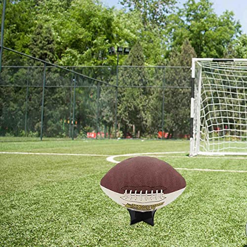 Homeluck De fútbol Americano - Soporte de acrílico para Soporte de Pelota | Soporte de exhibición de Bolas | Estante de Almacenamiento de Pelotas Deportivas Transparentes para balones de fútbol