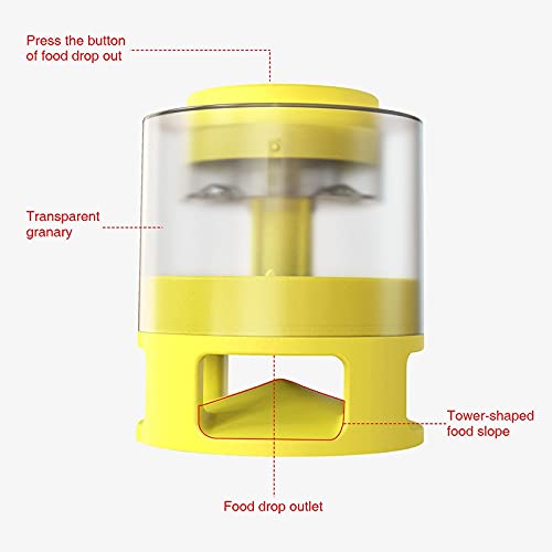 Hrsptudorc Juguete Interactivo con Fugas para Perros Dispensador de Alimento para Perros Divertido Lento Recipiente de AlimentacióN de Juguete para Perros-A