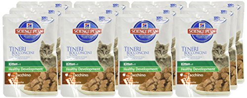 HSP Feline Kitten Pavo Pouch Caja 12X85GR