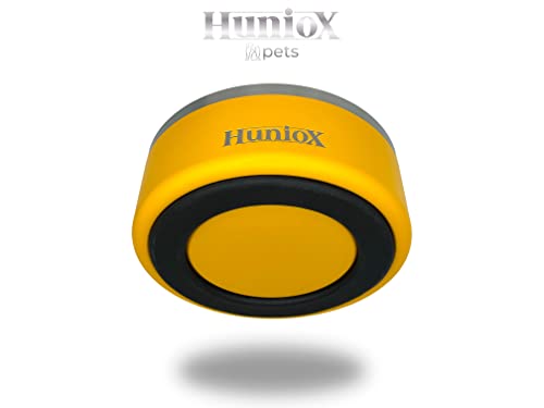 Huniox Comedero Perro y Gato de Doble Pared en Acero Inoxidable 304, sin BPA. Bebedero Perro y Gato Antideslizante. Cuenco Perro y Gato para Comida y Agua con Capacidad de 1,25 litros (Kilimanjaro)