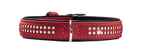 Hunter Softie Deluxe Collar, 35, Rojo/Negro