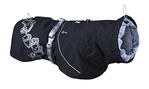 Hurtta Impermeable Drizzle Coat Raven Negro T40 1 Unidad 200 g