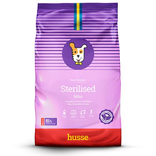 Husse - Super Premium Sterilised Mini 2 kg | Alimento Completo para Perros Esterilizados de Razas Pequeñas | Alimento basado en Pollo