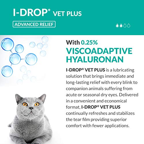 I Drop Vet Plus Eye Lubricant - Multidose Bottle - 10 Ml. by I-Med Pharma