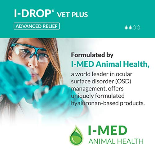 I Drop Vet Plus Eye Lubricant - Multidose Bottle - 10 Ml. by I-Med Pharma