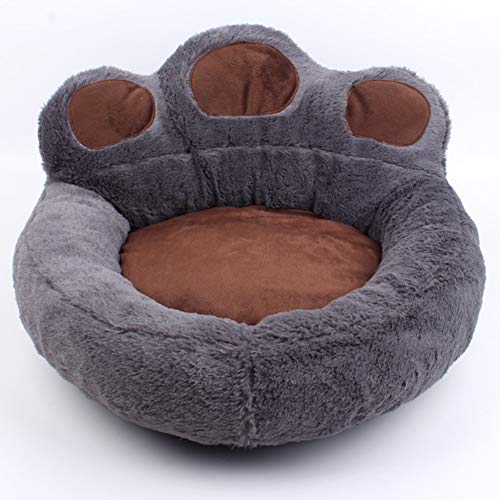 Jerarquía Animal Doméstico Perrera Gato Deslizamiento Estera Cojín Del Perro Litera Deluxe Cama Gato Aislamiento Otoño Invierno Oso Pata Desmontable Lavable Engrosamiento Sofá Alimentos,3,S