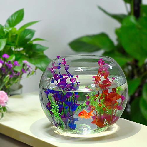 Jiacheng29 Planta Artificial para Acuario, Hierba de Agua, Color Brillante, Adorno de pecera, decoración de plástico