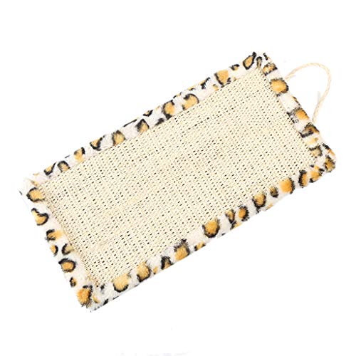 Joocyee 4Piece S - Almohadilla para rascar para Gatos, para rascar, interactiva, para Postes, salón, rascador, Cama, sisal, Gato, cartón, Mascotas, Garras para afilar, como se Muestra