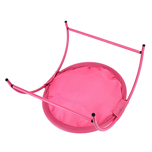 Jopwkuin Cama para Gatos, Hamaca para Mascotas, Tela De Malla Suave, Suministros para Mascotas, Cama para Gatos para Dormir, para Gatos, para Scottish Fold American Bobtail, Poodle(Rosado)