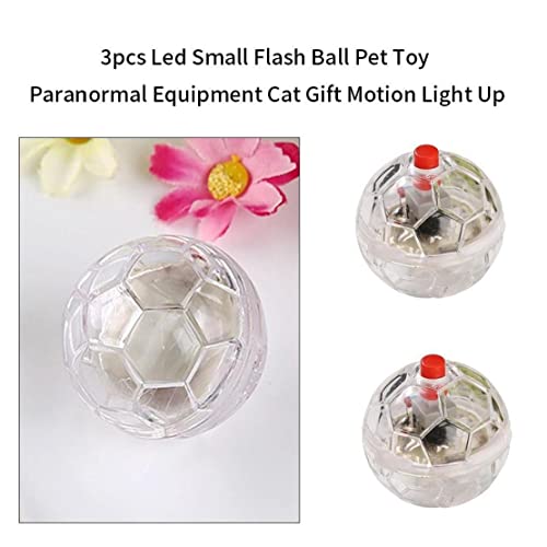 Juguete De Pelota De Flash, 2pcs Ghost Hunting Balls Flashing, Iluminado, Gato para Perros, Juguetes, Equipo Paranormal, Bolas De Mascotas.