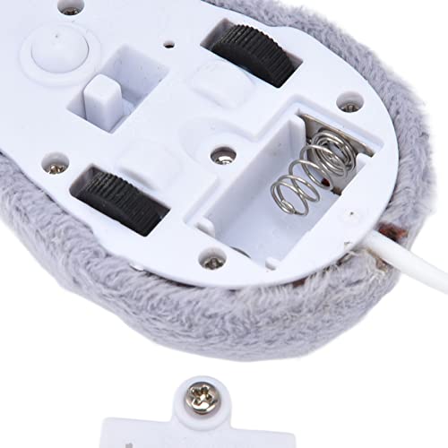 Juguete de Rata con Control Remoto, Control Remoto Electrónico Inalámbrico Ratón Rata Mascota Juguete Divertido Novedad Parodia Juguetes para Gatos Perros Mascotas Niños(Gris)