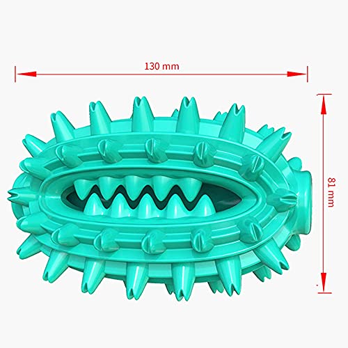 Juguete Molar para Mascotas Multifuncional,Juguete mordedor para Mascotas,Juguete para Perros con Ventosa,Pelota de Limpieza de Juguete Molar para Mascotas (B)