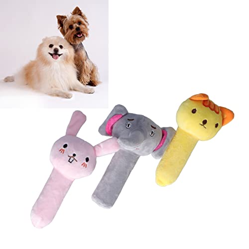 Juguetes para mascotas Juguetes de peluche Juguetes interactivos para interiores y exteriores para cachorros Perros pequeños y medianos Suministros para mascotas