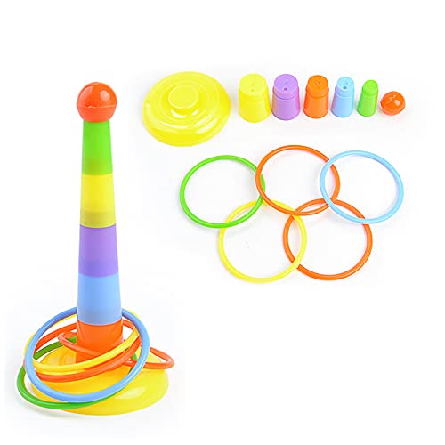 Juguetes y Accesorios de Entrenamiento para Loros con Anillos de Entrenamiento Carrito de la Compra Monopatín Bell Ball para Juguete Interactivo de Perico Guacamayos 5 Piezas (Color Aleatorio)