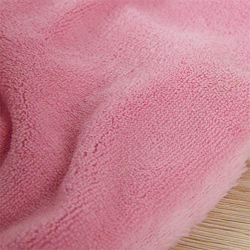 KAIKUN Camas para Perros Cama Gato Cama de Gato con Orejas de Conejo De Peluche Cama del Perro Camas para Gatos Portátil Cama de Perro Nido Mascota Pink,Large