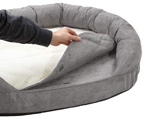 Karlie 68415 Ortho Bed, Oval Cama de Perro, 100 x 65 x 24 cm, L