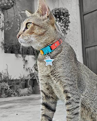 Kittyrama Collar para Gato y Gatitos. Ganador del Premio 'Cat Friendly'. Suave, Comodo, Hipoalergenico, con Hebilla de Liberacion. Visto en la Revista Vogue. Copacabana. Otros Estilos Disponibles