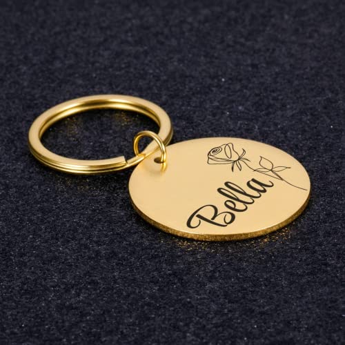 krui Chapa Perro Grabada Personalizada,Collares Perros Personalizados,Collar Personalizado Perro,Collar para Perros con Nombre,Cosas para Perros,Pajaritas para Perros (20X20mm,Negro)