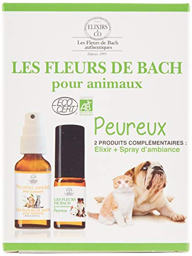 Las flores de Bach para animales ecológicos – Programa completo – 1 Elixir + spray de ambiente – Pureux