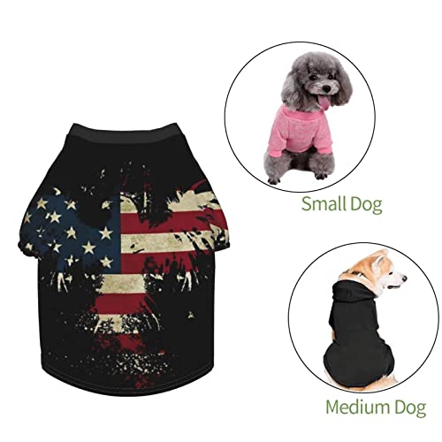 Las Mascotas Usan Sudaderas con Capucha Cupcake Sweet Christmas Chaleco de Lana elástica Sudadera con Capucha para Perros Chaqueta de Lana cálida de Invierno para Perros Suéter para Perros Grandes